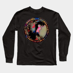 Framed Dream of Vitrail Pour la facade de la Boutique Fouquet Long Sleeve T-Shirt